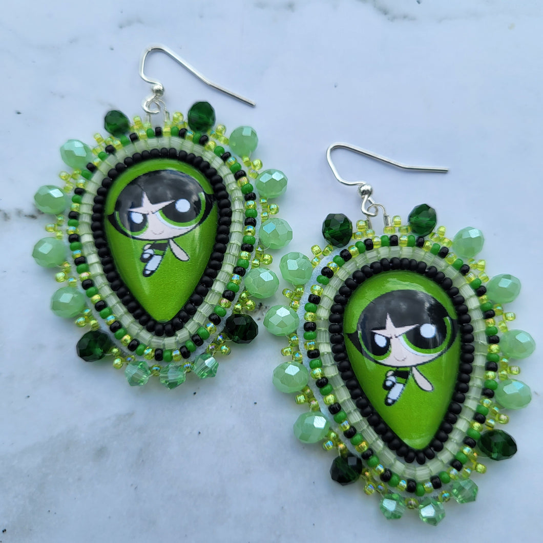 Buttercup Beaded Earrings