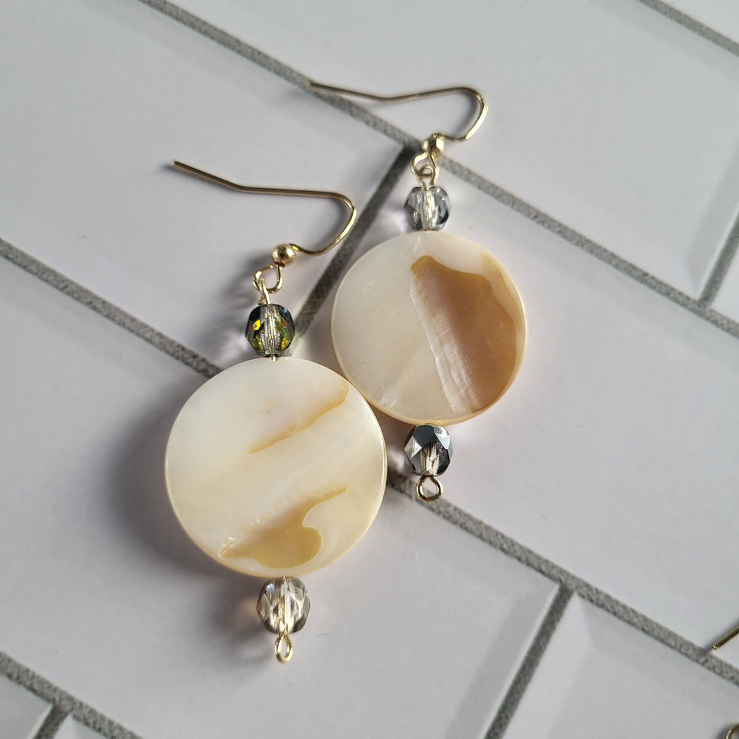 Shell Bead Earrings