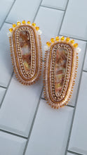 Load image into Gallery viewer, Honey Beaded Earrings
