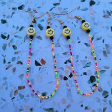 Load image into Gallery viewer, NEON Buddies Beaded 2 hook dangles
