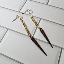 Load image into Gallery viewer, Spike Dangle Earrings
