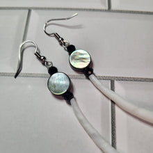 Load image into Gallery viewer, Dentillium Singles Beaded Earrings
