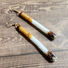 Load image into Gallery viewer, Beaded Smokes Earrings
