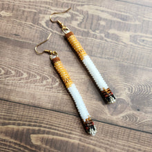 Load image into Gallery viewer, Beaded Smokes Earrings

