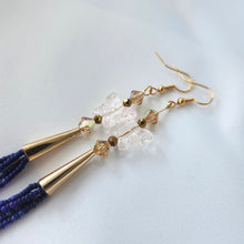 Load image into Gallery viewer, Summer Sunset Beadcone Dangles Earrings 8"
