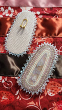 Load image into Gallery viewer, Pale Pink Beaded Earrings
